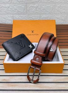 louis vuitton  Belt &amp; Wallet Set