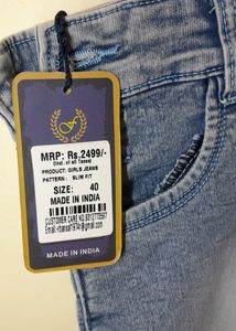 Denim Dungree Thick Material