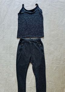 Sparkly Cami &amp; Jogger Set