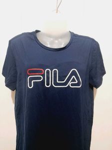Fila Navy Blue T-Shirt Dress