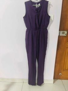 Stylish Purple Jumpsuit