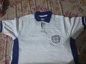 Men's White Polo T-Shirt