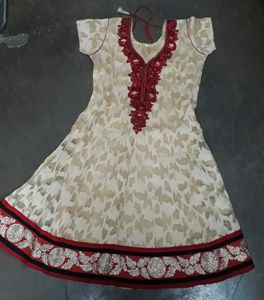 Brasso Dress Or Kurti ,Mid Length, For Festive Occasion.