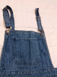 Denim Pinafore Dress