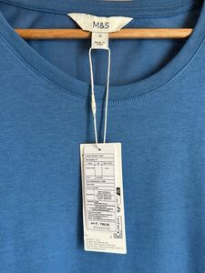 Blue Crew Neck T-Shirt