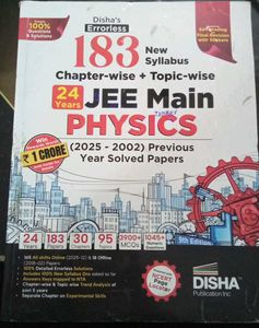 Disha's JEE Main Physics Solved Papers
