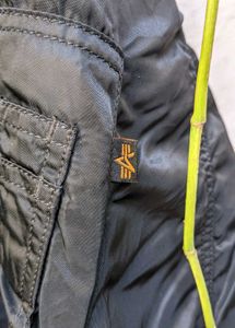 alpha industries Black Bomber jacket 🧥