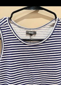 Striped Sleeveless Bodycon Dress