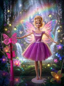 Barbie Fairy Doll 🧚‍♀️ ✨️Flying Butterfly 🦋