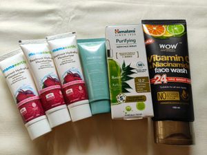Skincare Bundle: Moisturizer, Serum &amp; Face Wash