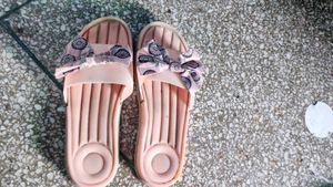 Cute Bow Slide Slippers