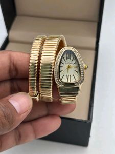 Bvlgari snake Watch with Diamonds