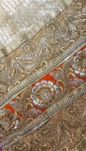 Net Embroidered Lehenga
