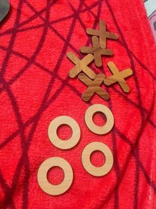 Wooden Tic Tac Toe....