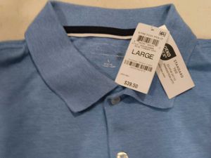 Men's Blue Polo Shirt New with tag!