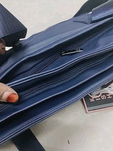 Stylish Dark Blue Tote Bag