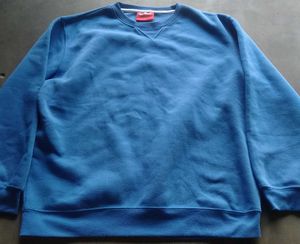 Blue Crew Neck Sweatshirt
