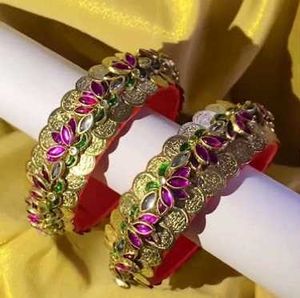 Lakshmi Kasullu With Louts Bangles