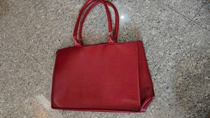 Chic Red Handbag