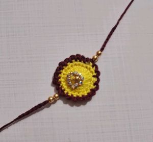 Handmade Crochet Rakhi Set of 3🌸