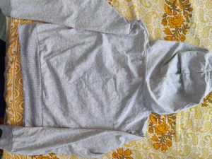 Crop Grey Hoodie