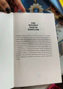 Novel / Book The Richest Man in Babylon