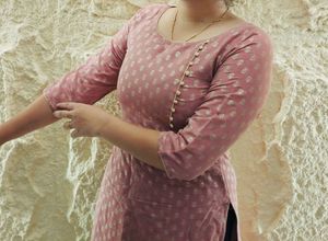 Elegant Pink Kurta