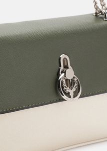 Allensolly Chic Two-Tone Chain Sling Bag