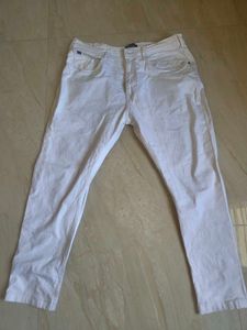 White Denim Jeans
