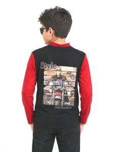Color Block Long Sleeve  T-Shirt