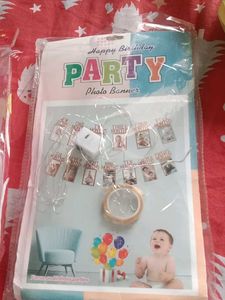Happy Birthday Photo Banner