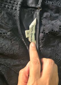 Elegant Black Lace Dress