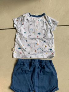 Baby Boy Set Of Three Knicker And Tshirt From NEXT