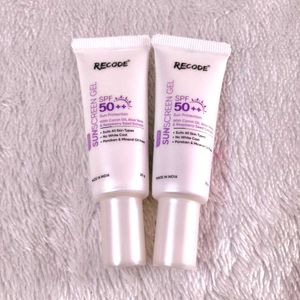 Recode Sunscreen Gel SPF 50++ (20g x 2)