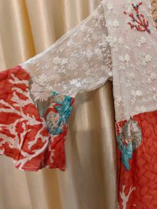 Floral Print Kurta