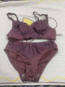 Elegant Bra and Panty Set