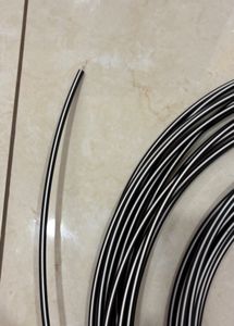Black &amp; White electric optic fibre Cable
