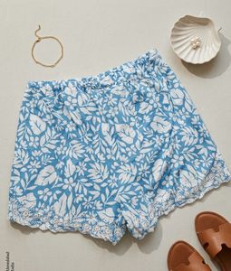 Boho Floral Print Shorts