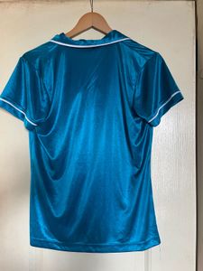 Blue Satin coord night suit for Quality Products