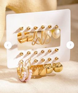 Rubans Set Of 9 Earrings