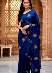 satin silk saree
