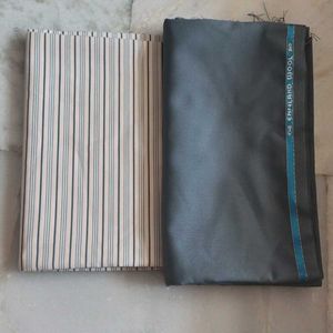 Striped & Solid Fabric Combo