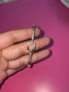 Sparkling Rose Gold Bracelet Set