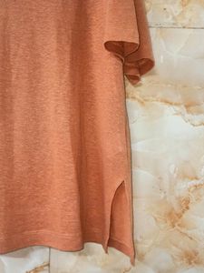 Plain Brown Oversized T-shirt