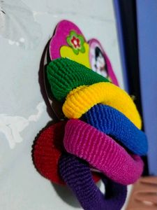 Colorful Hair Ties Set