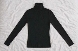 Chic Basic Ribbed Turtleneck Sweater