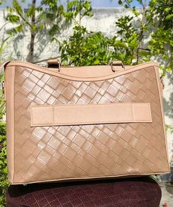 Stylish Woven Laptop Bag