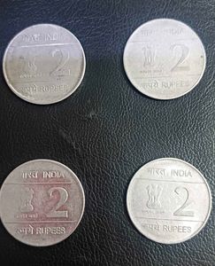 Collection of 2 Rupee Indian Coins