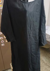 Classic Black Kurta