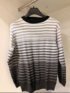 Striped Knit Sweater